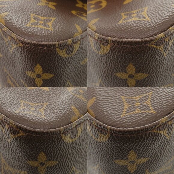 LOUIS VUITTON Authentic Brown Monogram Mini Looping Bag - Picture 5 of 10